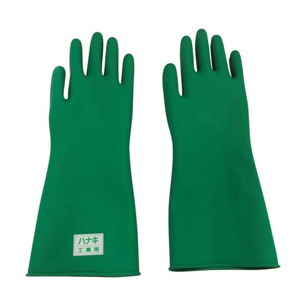 ハナキゴム 化学薬品用手袋 ハナローブ425 4330 1双 337-2594（直送品）