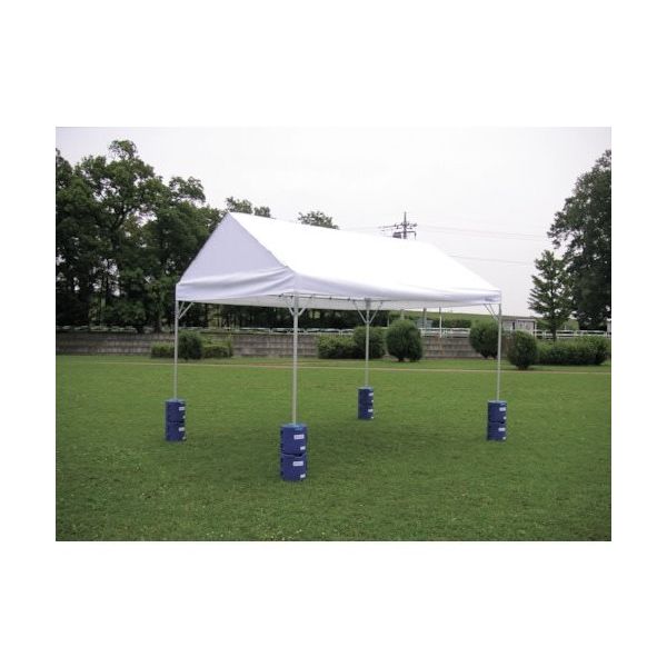 ゴトー工業 ゴトー 集会用テント ニューパイプZ 1間x2間 天幕白 NZ-12 1式 346-6349（直送品）