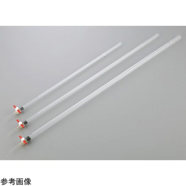 アズワン プラスチックビュレット(TPXコック付)50mL 11502 1個 4-4472-02（直送品）