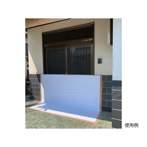 tantore 超強力水害対策用防水シート(1460mm幅)1巻(10m入) 1460x10m 1巻 64-3951-60（直送品）