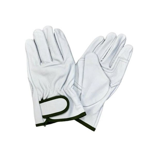 アズワン 牛表革手袋 補強当付き M 4-3745-02 1双（直送品）