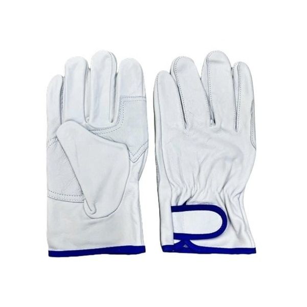 アズワン 牛表革手袋 補強当付き L 4-3745-03 1双（直送品）