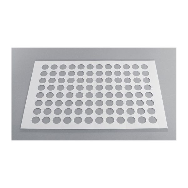 アズワン 96ウェルプレート用メモシール 圧着式 50枚入 4-3837-01 1箱(50枚)（直送品）