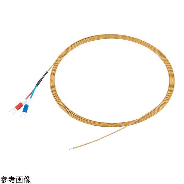 アズワン 被覆K熱電対 ガラス被覆 φ0.5mm 4m DS-2000-0504-M4Y 1個 4-3889-04（直送品）