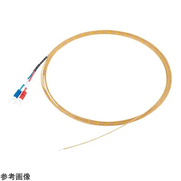 アズワン 被覆K熱電対 ガラス被覆 φ0.25mm 5m DS-2000-0255-M4Y 1個 4-3890-05（直送品）
