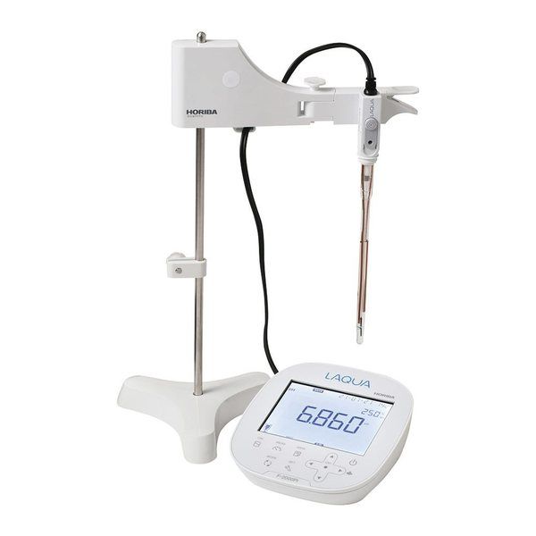 卓上型pH・水質分析計(Fー2000PIシリーズ)ロングToupH電極(9680Sー10D)セット F-2000PI-L 1セット（直送品）