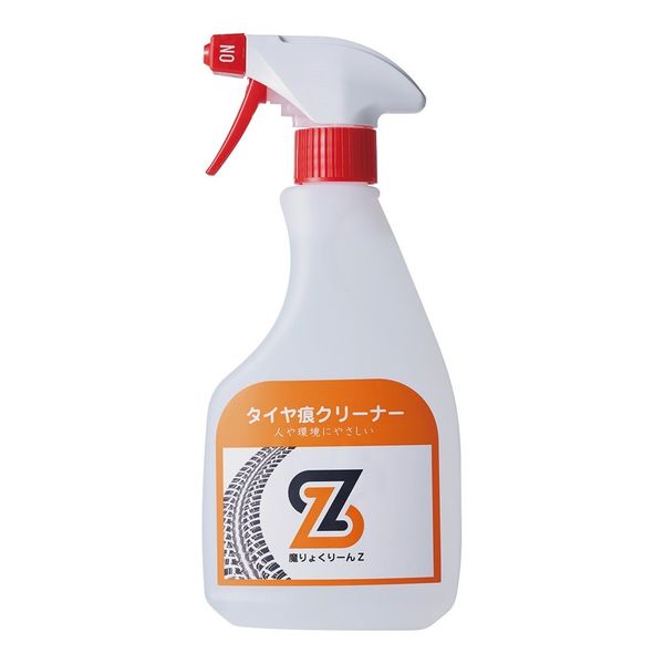 エヌジェイ タイヤ痕クリーナー 魔りょくりーんRZ スプレーボトル 500ml 4-4283-01 1本（直送品）