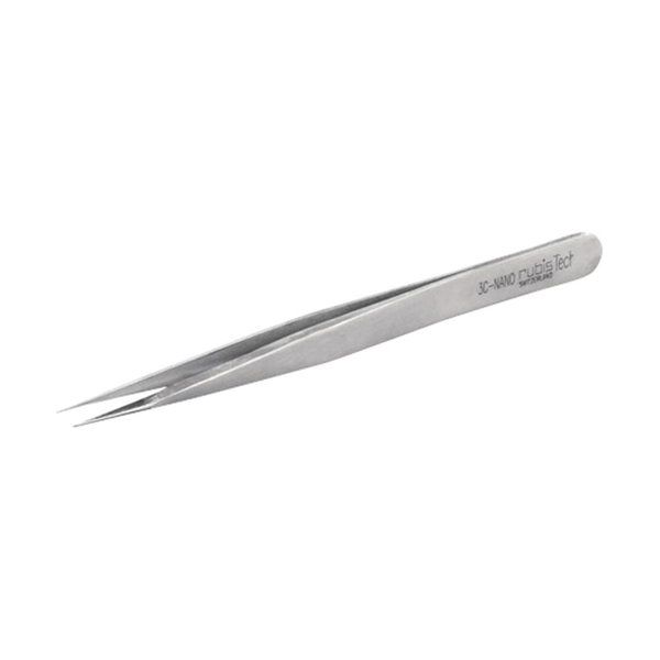 RUBIS MEISTERピンセット SA(耐酸鋼)製 微細加工タイプ No.3C 3C-NANO 1本 4-4299-11（直送品）