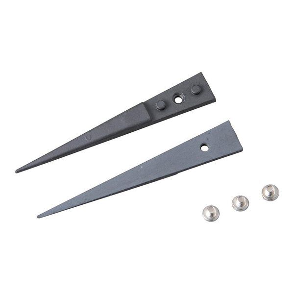 アズワン ESDセラミックピンセット 71ZJ.SA.0交換用チップ 4-5160-13 1セット（直送品）