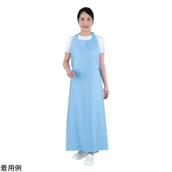 ウインセス 静電エプロン(無縫製)SS AP-02-SS 1枚 4-5182-01（直送品）