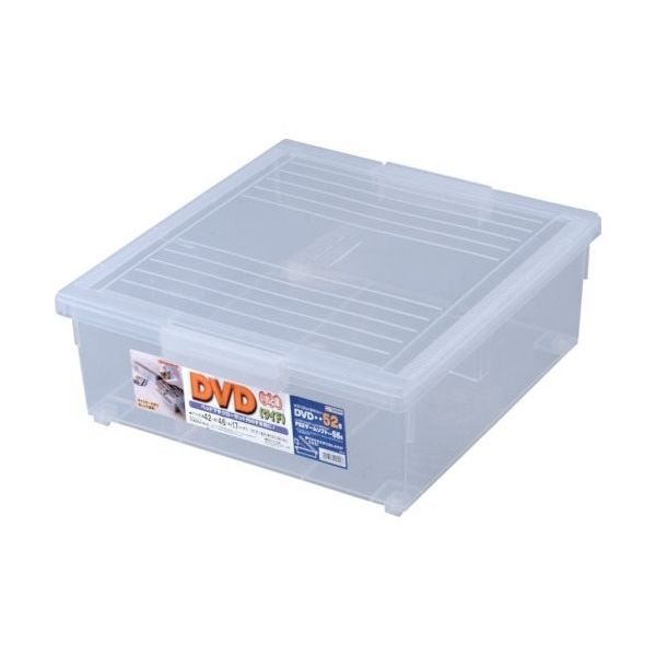 天馬 TENMA DVDいれと庫 ワイド クリア 425×465×170 110005234 1個 836-0013（直送品）