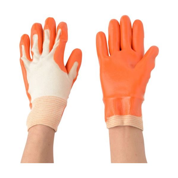 川西工業 川西 塩化ビニール背抜き手袋 Kー2 3双組 Sサイズ 1801-S 1袋(3双) 854-8433（直送品）