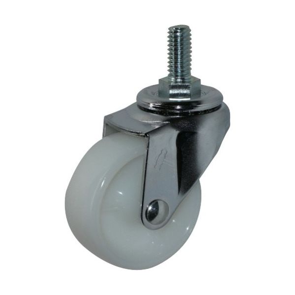ハンマーキャスター ハンマー ねじ込み旋回式ナイロン車輪 50mm W3/8 420A-20N50 1個 814-1025（直送品）