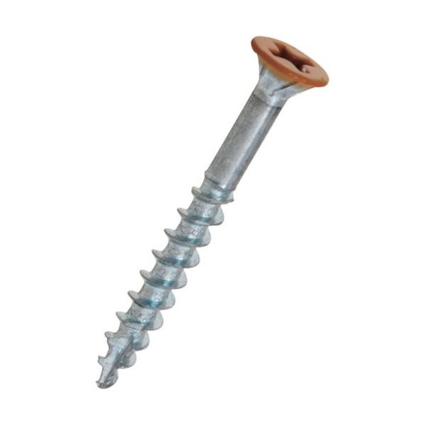 八幡ねじ YAHATA カラースリムねじ ライトオーク 3.5X40 (16入り) 4979874100337 1袋(16個) 377-8110（直送品）