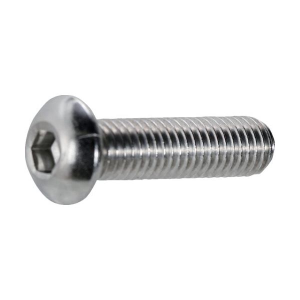 トラスコ中山 TRUSCO 六角穴付ボタンボルト ステンレス M4×15 46本入 B128-0415 1パック(46本) 257-1947（直送品）