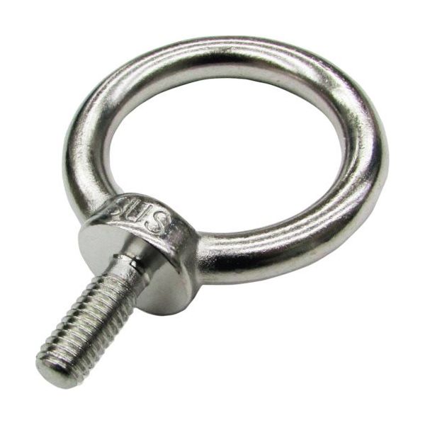 水本機械製作所 水本 ステンレス ビッグアイボルト(鋳造製) 捻子径Mー8 (1個入) B-3022 1個 336-6446（直送品）