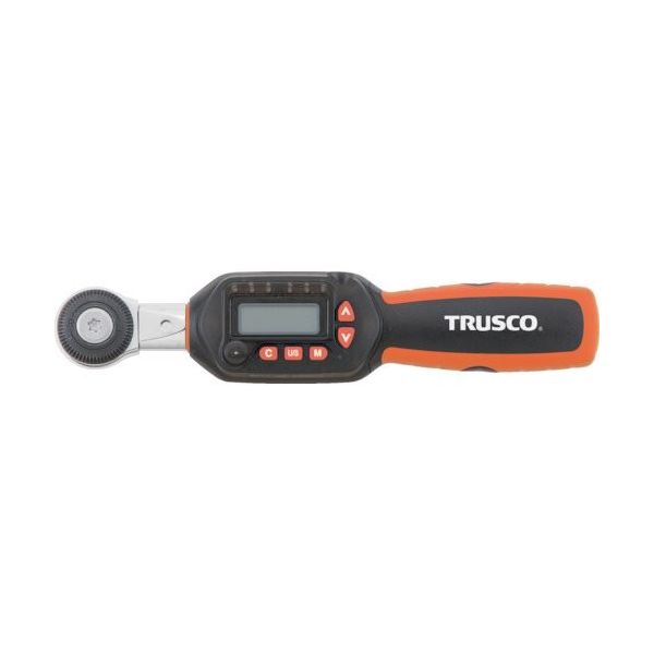 トラスコ中山 TRUSCO ヘッド交換式ラチェットデジタルトルクレンチ 差込角9.5mm 12~60Nm HDT3-060C 1個  257-1479（直送品）