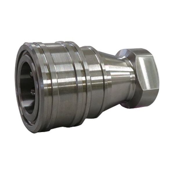 フローバル 両路開閉型クイックカップリング KSー6S(SUS304) 1個 352-9336（直送品）