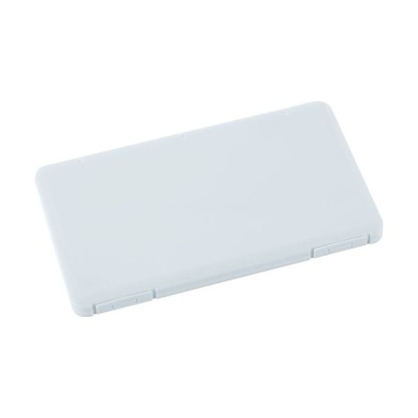 トラスコ中山 TRUSCO 携帯用樹脂製マスクケース 190X110X12mm ホワイト MSC-W 1個 256-7080（直送品）