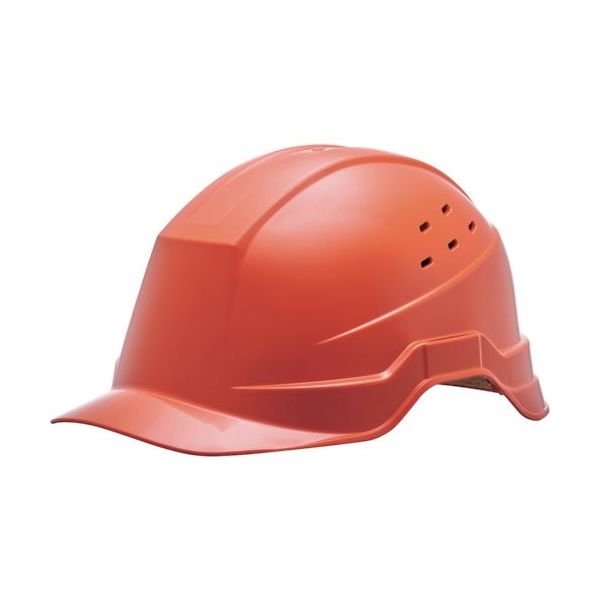 ミドリ安全 ヘルメット SCー23BV DR2 α オレンジ SC-23BV-DR2-ALPHA-OR 1個 350-7855（直送品）