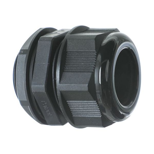 TRUSCO 【売切廃番】 ナイロンケーブルグランド 適合ケーブル2~5mm 黒 10個入り TG1405BK 1パック(10個)（直送品）