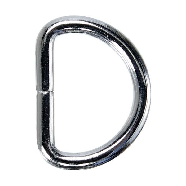 トラスコ中山 TRUSCO D環 スチール製 5×40mm 20個入 TFDL5-40-20P 1袋(20個) 258-0850（直送品）