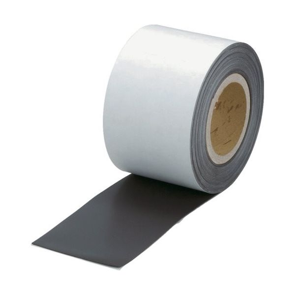 トラスコ中山 TRUSCO マグネットロール のり付 t0.6mmX巾250mmX20m TMGN06-250-20 1巻 255-5323（直送品）