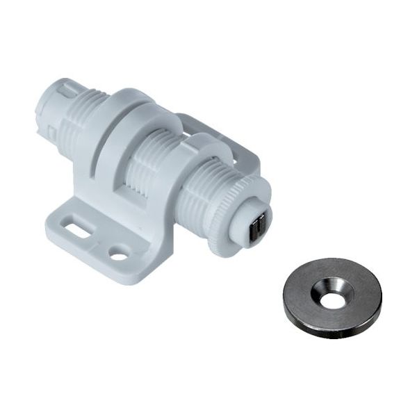 トラスコ中山 TRUSCO 丸型マグネラッチ ホワイト TPR-25WT 1個 256-3274（直送品）