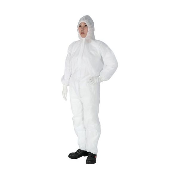 トラスコ中山 TRUSCO 不織布使い捨て保護服(1層・目付60gタイプ) XLサイズ TSB-60-XL 1着 244-3970（直送品）