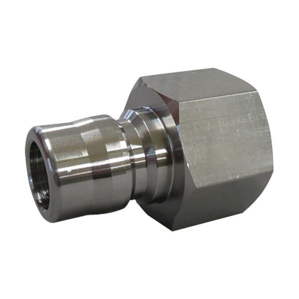 フローバル 両路開放型クイックカップリング TSー8PF(SUS304) 1個 352-9341（直送品）