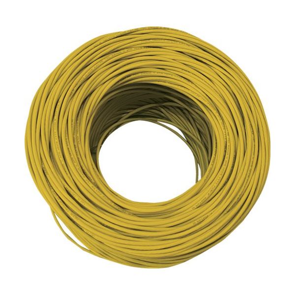 トラスコ中山 TRUSCO LANケーブル カテゴリ6 300m 黄 TUTP-CAT6-300Y 1巻 261-3505（直送品）