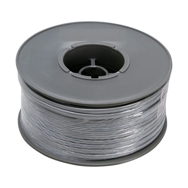 トラスコ中山 TRUSCO VFFビニールコード0.5SQ 100m グレー VFF0.5-2C-100GY 1巻 257-2510（直送品）