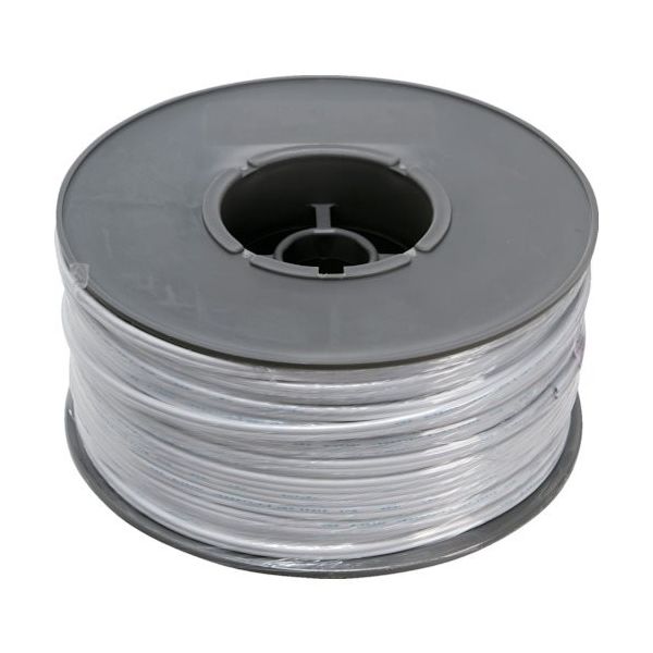 トラスコ中山 TRUSCO VFFビニールコード0.5SQ 100m 白 VFF0.5-2C-100W 1巻 257-2512（直送品）