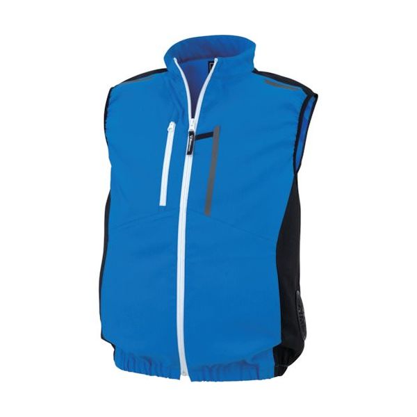 ジーベック XEBEC 空調服制電ベスト XE98028ー40ーL ブルー 1着 369-0425（直送品）