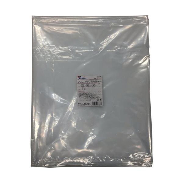 ユタカメイク フレコンバッグ内袋 0.05t×1900mm×3000mm WF-1051 1枚 254-3762（直送品）