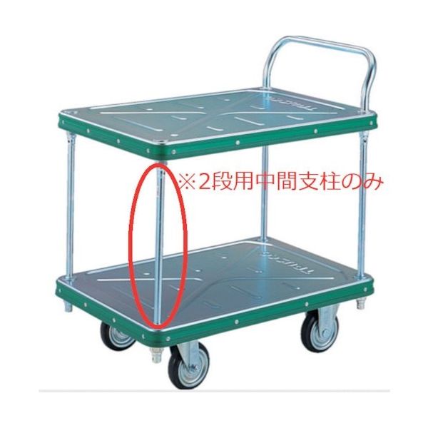 トラスコ中山 TRUSCO 2段用中間支柱 MP-HM-2 1本 268-4971(直送 トラスコ中山 TRUSCO 2段用中間支柱 MP-HM-2 1本 268-4971(直送