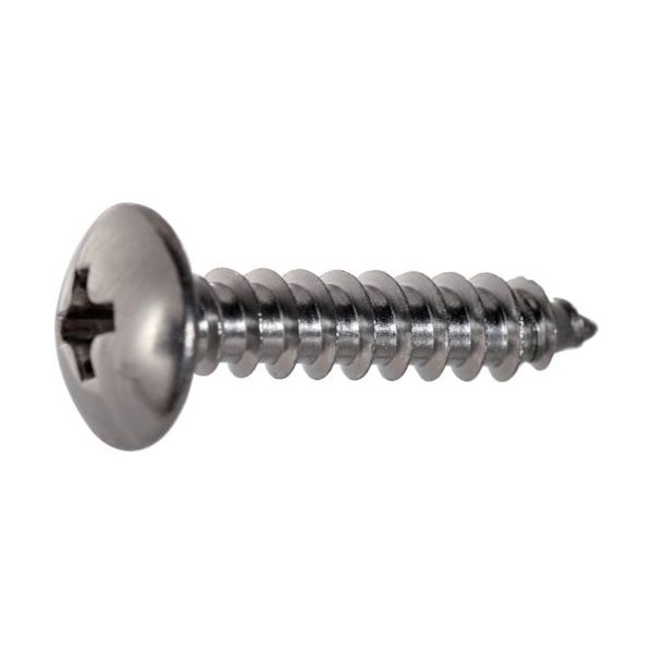 TRUSCO トラス頭タッピングねじ 1種A ステンレス M4×10 430本入 ヘキサゴンパック S025-0410 1缶(430本)（直送品）