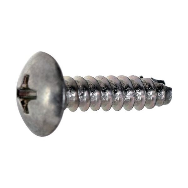 TRUSCO トラス頭タッピングねじ 2種B1 三価白 M4×12 450本入 ヘキサゴンパック S030-0412 1缶(450本)（直送品）