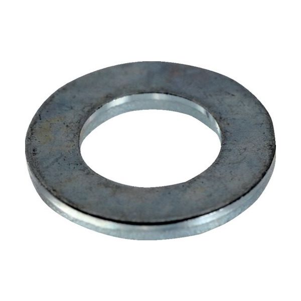 トラスコ中山 TRUSCO 平ワッシャー ISO 三価白 M4 1800個入 ヘキサゴンパック S104-0004 1缶(1800個)（直送品）