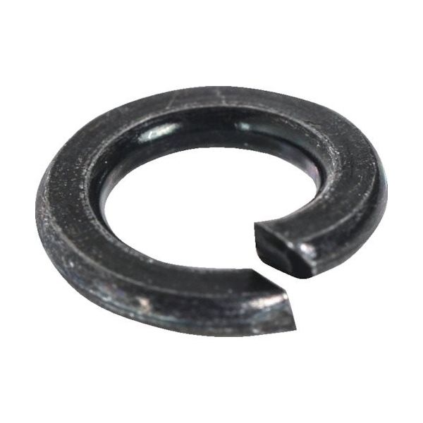 トラスコ中山 TRUSCO スプリングワッシャー2号 三価黒M4 2700個入 ヘキサゴンパック S124-0004 1缶(2700個)（直送品）