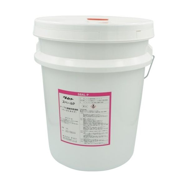 タセト ケーブル通線用潤滑剤(ペーストタイプ) スベールP 18L SBP.18 1個 338-5340（直送品）