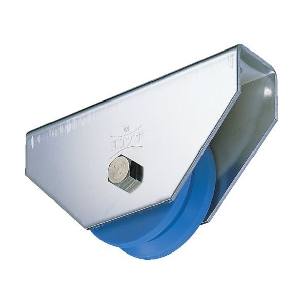 ヨコヅナ MC防音重量戸車 200mm V JMS-2005 1個 849-6505（直送品）