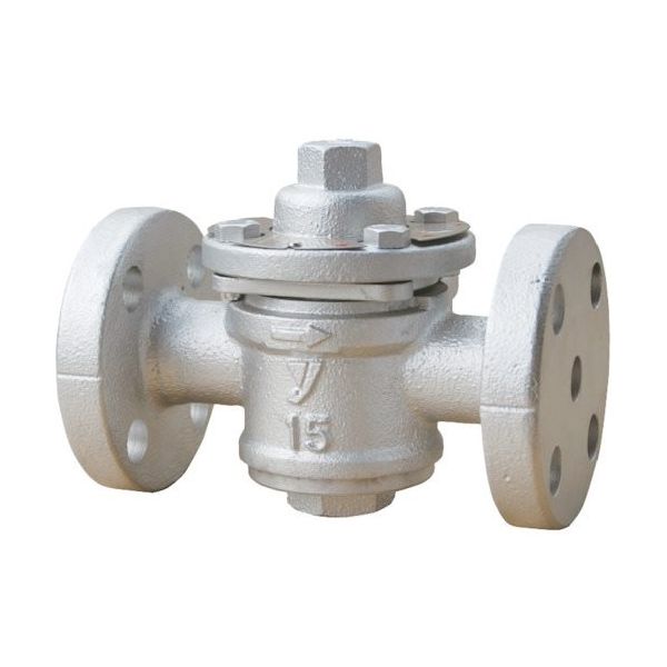 ヨシタケ バイパス付スチームトラップ(フランジ) 15A TS-8-15A 1台 802-1315（直送品）