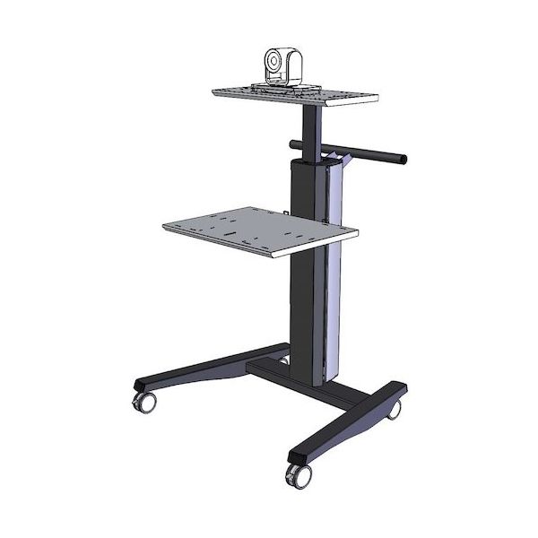 一ノ坪製作所 一ノ坪 キャスター付カメラスタンド TCDS-ICJCN 1個 362-4319（直送品）