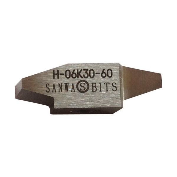 三和製作所 三和 台形30°ネジ切チップピッチ6.0 H-06K30-6.0 1セット(10個) 158-6899（直送品）