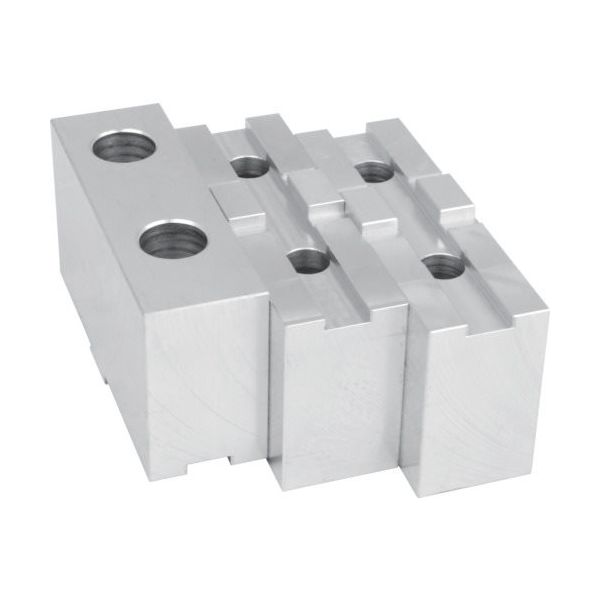 アーム産業 ARM 北川スクロールチャック用アルミ生爪ALSBSー10H60 ALSBS-10H60 1セット(3個) 837-7389（直送品）