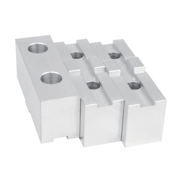 アーム産業 ARM 北川スクロールチャック用アルミ生爪ALSBSー10H48 ALSBS-10H48 1セット(3個) 837-7388（直送品）