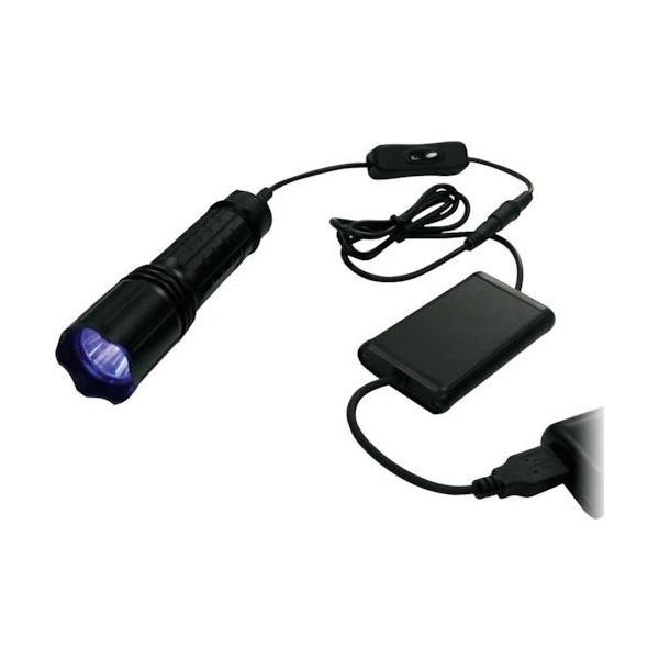 コンテック Hydrangea ブラックライト 高出力(ノーマル照射) モバイルバッテリータイプ UV-SU395-01MO 1個（直送品）