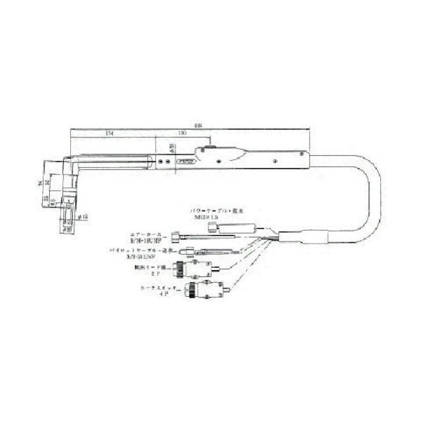 ダイヘン プラズマ切断トーチ CTZWL