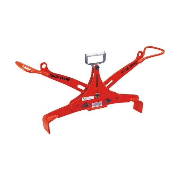 イーグルクランプ EAGLE U字溝蓋用クランプ UGHー250kg(900/1000) UGH-250-900-1000 1台（直送品）